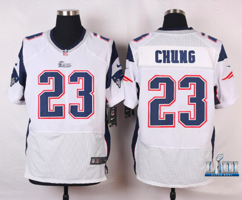 2019 New England Patriots Super Bowl LIII elite Jerseys-005